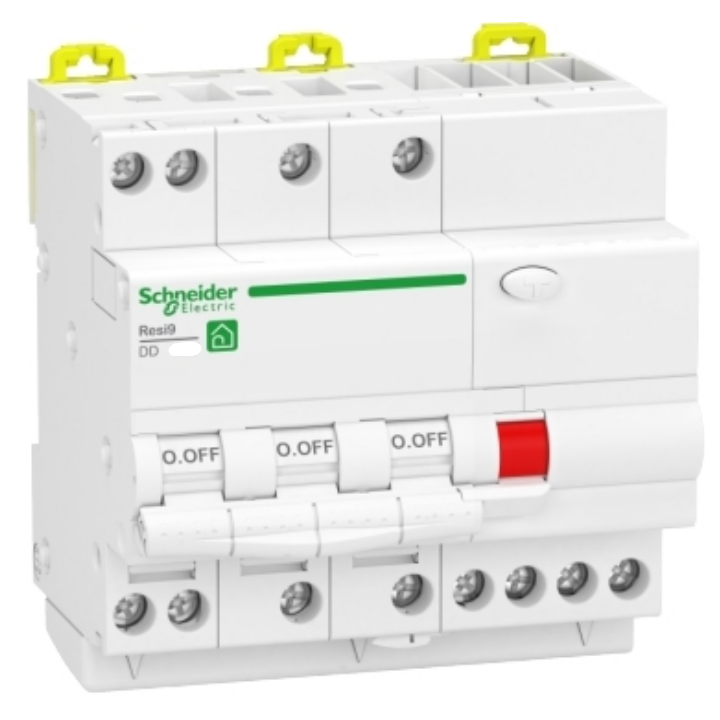 Schneider - Resi9 XP - disjoncteur différentiel - 3P+N - 32A - 30mA - courbe C - type Asi - Réf : R9PDCS32