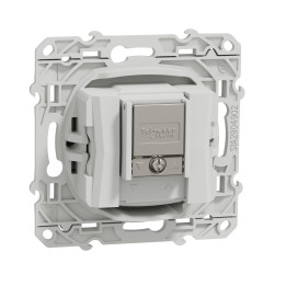 Schneider - Prise TV/FM/SAT Odace - Aluminium - Réf : S530461