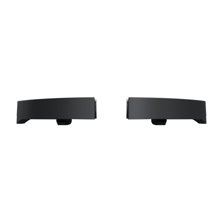 Schneider - Odace 2011- 2 demi enjoliveur - livré sans LED - Anthracite - Réf : S540298