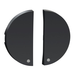Schneider - Odace 2011- 2 demi enjoliveur - livré sans LED - Anthracite - Réf : S540298