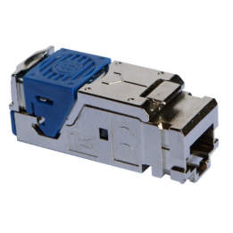 Legrand - Connecteur RJ45 blindé LCS³ catégorie 6 STP certifié PoE++ - pour coffret de communication à équiper - Réf : 413183