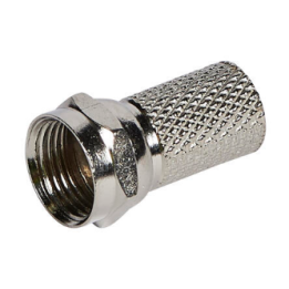 Legrand - Fiche TV - ''F'' mâle à visser - pour câble coaxial Ø7 mm - 073990