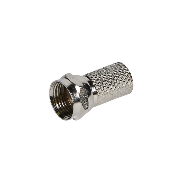 Legrand - Fiche TV - ''F'' mâle à visser - pour câble coaxial Ø7 mm - 073990
