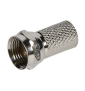 Legrand - Fiche TV - ''F'' mâle à visser - pour câble coaxial Ø7 mm - 073990