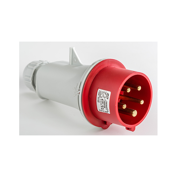 Digital - Fiche mâle 3P+N+T 16A - 380V - IP44 - 51316 (03103)