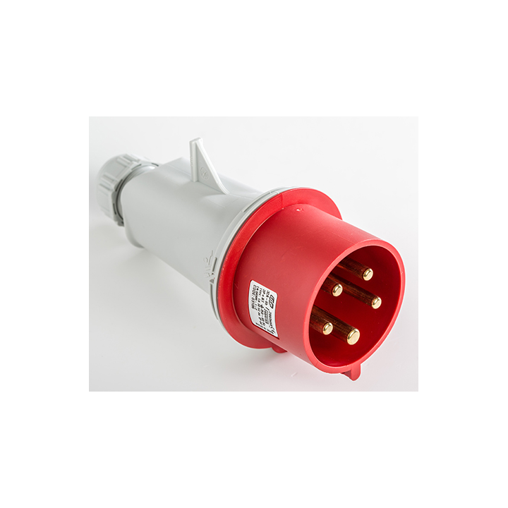 Digital - Fiche mâle 3P+N+T 32A - 380V - IP44 - réf : 51318 (03106)