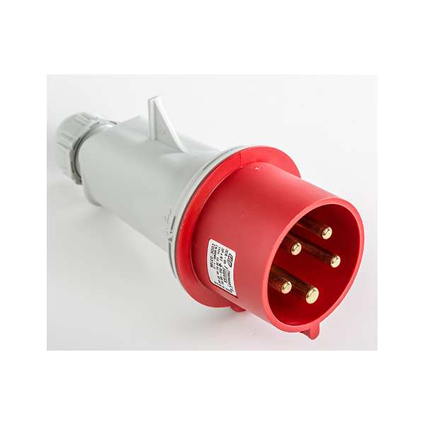 Digital - Fiche mâle 3P+N+T 32A - 380V - IP44 - réf : 51318 (03106)