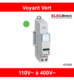 Legrand - Voyant vert 230V - LED - 412926