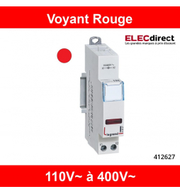 Legrand - Voyant rouge 230V - LED - 412927