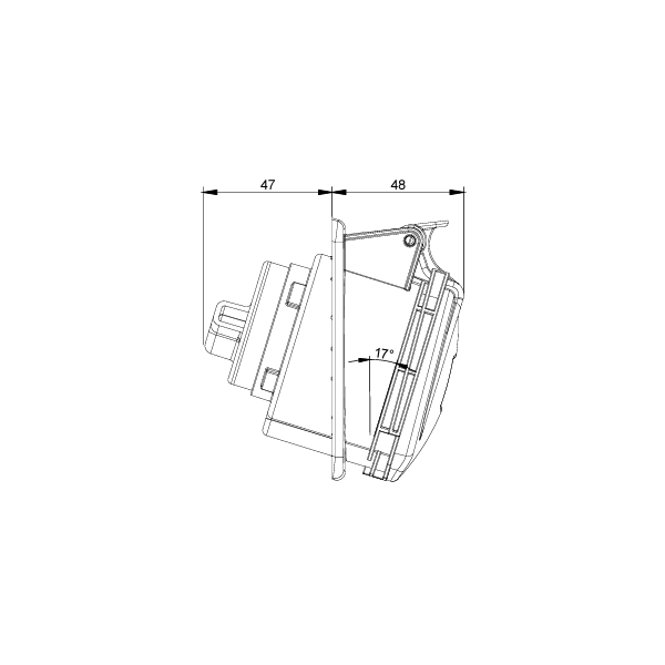 Digital - Prise de Courant Européenne 3P+T 32A - 380V IP 44 - Réf : 51114 (03305)
