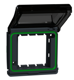 Schneider - Mureva Styl - Adaptateur pour fonction 45x45 - Composable - IP55/IK06 - Gris - Ref : MUR35110