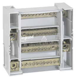 Legrand - Répartiteur 12 connexions tétra - 9 modules - 250A - Réf : 004877