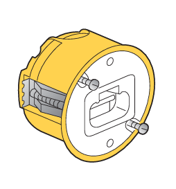 Connecteur étanche automatique monobloc 3 fils 250V 16A, miidex 721