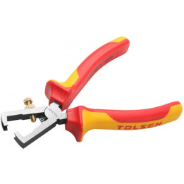 Tolsen - Pince à dénuder isolée 1000V - 160mm - Réf : V38176