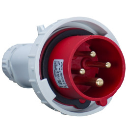 Digital - Fiche mâle 3P+T 16A - 380V - IP67 - Réf : 51812 (03602)