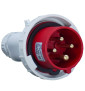 Digital - Fiche mâle 3P+T 16A - 380V - IP67 - Réf : 51812 (03602)