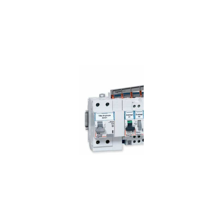 Legrand - Module de raccordement par peigne tête de groupe 2P - 406300