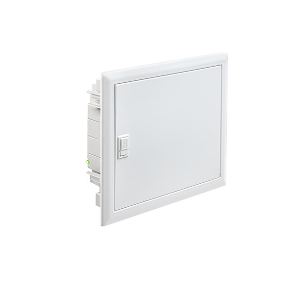 Digital electric - Coffret encastré vide - IP40 porte métal extra plate - 1 rangée - 14 mod - Réf : 07432