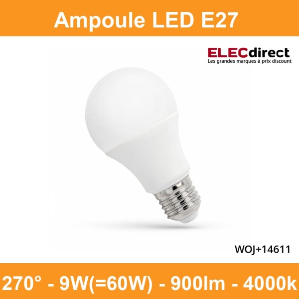 Ampoule LED E27 Réf. : WOJ+14611
