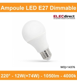 Miidex - Ampoule LED G9 3W - 4000K - 330 Lm - 160° - Dimmable - Réf : 79223  - ELECdirect Vente Matériel Électrique