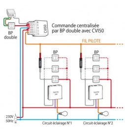 Yokis - Diode - centralisation micromodule - 1 fil - Réf : D600V