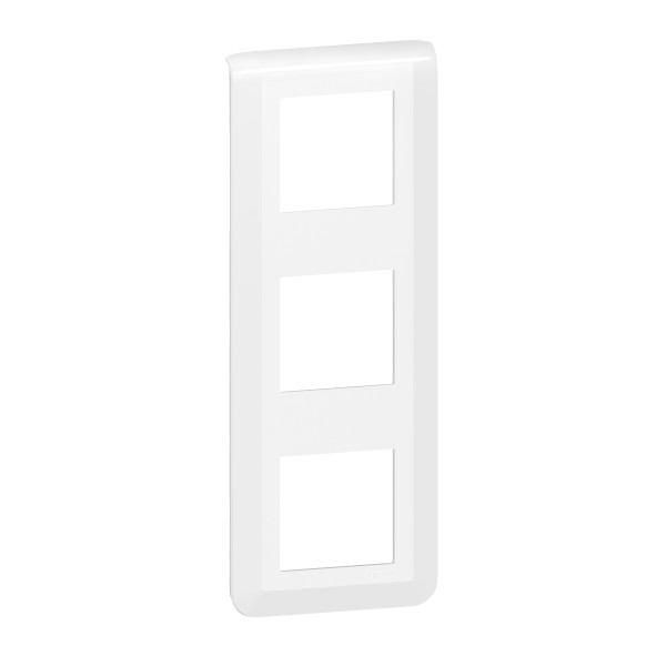 Legrand - Plaque de finition Mosaic verticale - 3x2 modules - blanc - Réf : 078823L