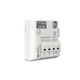 Delta Dore - Récepteur pour volet roulant connecté - Équipement sans fil  - 868MHz - 1A - 30 Nm - Réf : TYXIA 5630