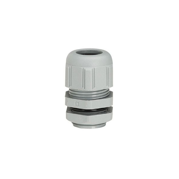 Legrand - Presse-étoupe plastique - IP68 - ISO 32 - RAL 7001 - 098006