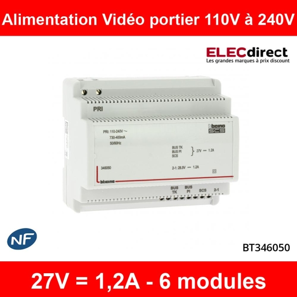 Fiche multiprise Legrand - Connectique Audio / Vidéo