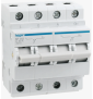 Hager - Inverseur 2 pôles 63A I-0-II - Réf : SF263