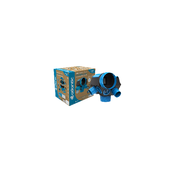 412321 - Kit VMC Hygrocosy basse conso 6 sanitaires (3 bouches) - Atlantic  clim/ventil