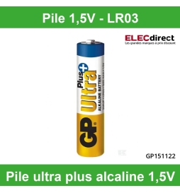 Piles rondes moyennes 1.5 V
