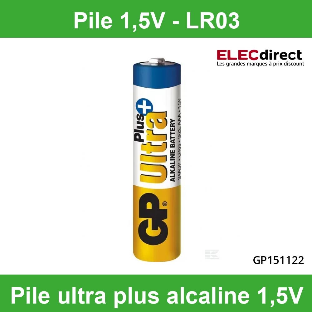 Pile GP Pack de 20 piles Super Alcaline AA/LR6