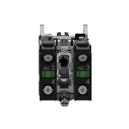 Schneider - Harmony XB4 - Bouton tournant à manette - Ø22 - 3 pos rap C - noir - 2F - vis - Réf : XB4BD53