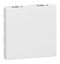 Legrand - Mosaic L - Obturateur 2 modules - Blanc - Réf : 277071L