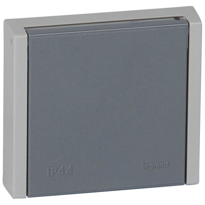 Legrand Plexo - Socle à encastrer - prise étanche Plexo 20 A - 3P+N+T - IP44-IK08 - gris- 055708