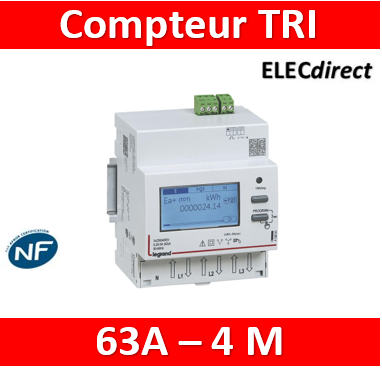 Legrand - Contacteur J/N heures creuses 25A - 400V Tripolaire - 412502 -  ELECdirect Vente Matériel Électrique