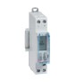 Legrand - Interrupteur horaire programmable journalier et hebdomadaire standard 230V~ 1 sortie 16A - 1 module - Réf : 412681