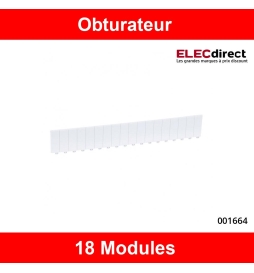 Legrand - Obturateur 18 modules - 001664