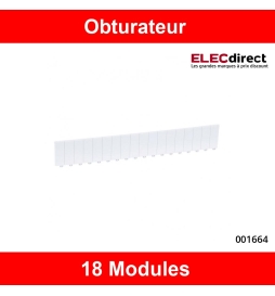 Legrand - Obturateur 18 modules - Réf. : 001664