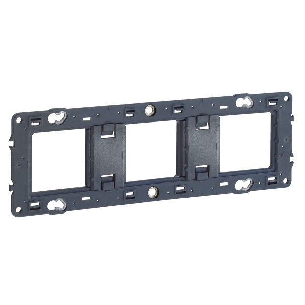 Legrand - Support triple 3 postes - Mosaic/Céliane - Fixation VIS - 080253  - ELECdirect Vente Matériel Électrique