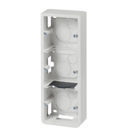 Legrand Mosaic - Cadre saillie 3 postes - 3 x 2 modules - vertical - Réf : 080283