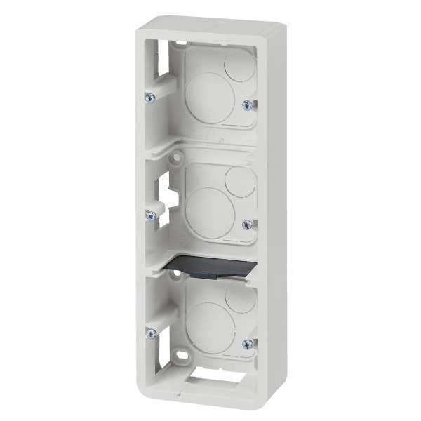 Legrand Mosaic - Cadre saillie 3 postes - 3 x 2 modules - vertical - Réf : 080283