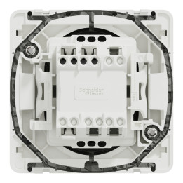 Schneider - Mureva Styl - Va et vient lumineux - Composable - IP55/IK08 - Connexion auto - Blanc - Ref : MUR39024