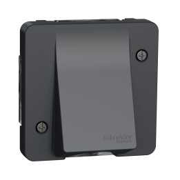 Schneider - Mureva Styl - Sortie de câble - Composable - IP55/IK08 - Connexion auto - Gris - Ref : MUR37931