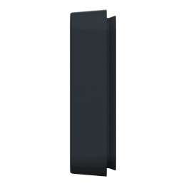 Schneider - Mureva Styl - Cadre 3 postes horizontal - encastré - IP55 - IK08 - gris - Réf : MUR34109