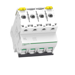 Schneider - Acti9 - iC60N - Disjoncteur - 4P - 63A - 6kA - courbe D - Réf : A9F75463