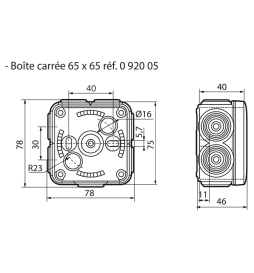 Spectrum - Projecteur LED noir étanche à détection - Noctis Lux 3 - 230V,  30W - 2800lm, 4000K - IP44 - Réf : SLI029050NW-DET - ELECdirect Vente  Matériel Électrique