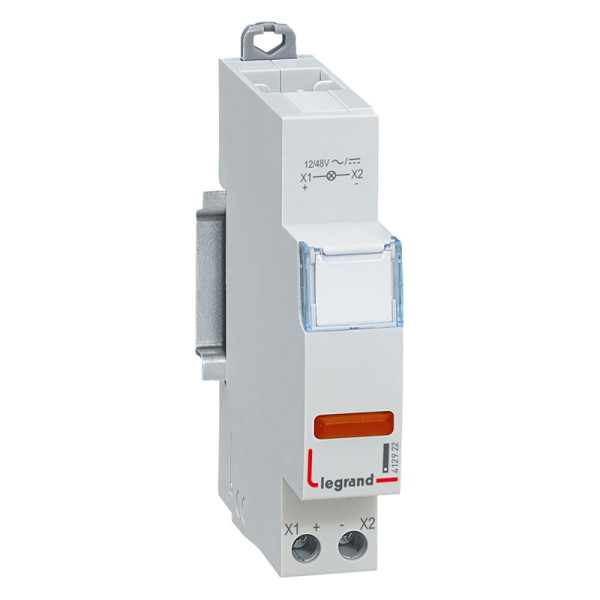 Legrand - Voyant rouge - LED - 12/48V - Réf : 412922