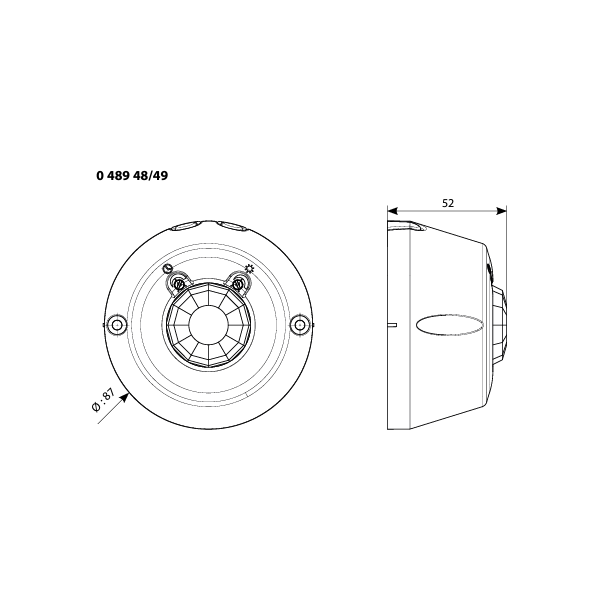 Legrand - Détecteur de mouvement PIR 360° portée 8m IP41 - plafond - Blanc - saillie - 048948